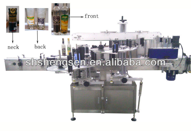 Automatic Three-side Labeling Machine For Wine Bottles