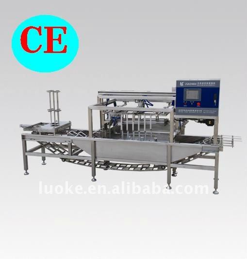 Automatic tofu cutting and casing machine/ tofu machine