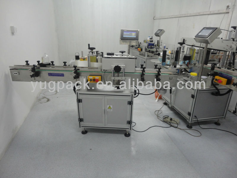Automatic Two Sides Labeling Machine (For Flat Bottle and Round Bottle)