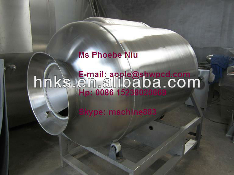 Automatic vacuum meat kneading machine 0086 15238020669