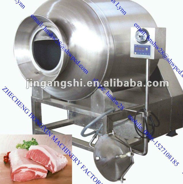 Automatic vacuum meat mixer machine/meat kneading machine/meat tumbling machine 86-15237108185