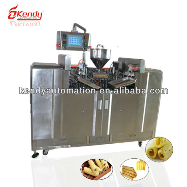 Automatic wafer roll making machine (DJ model)