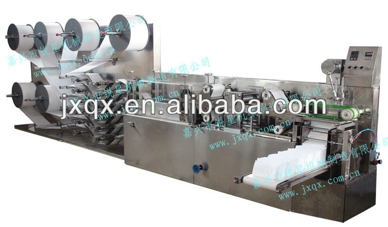 automatic wet wipes making machine