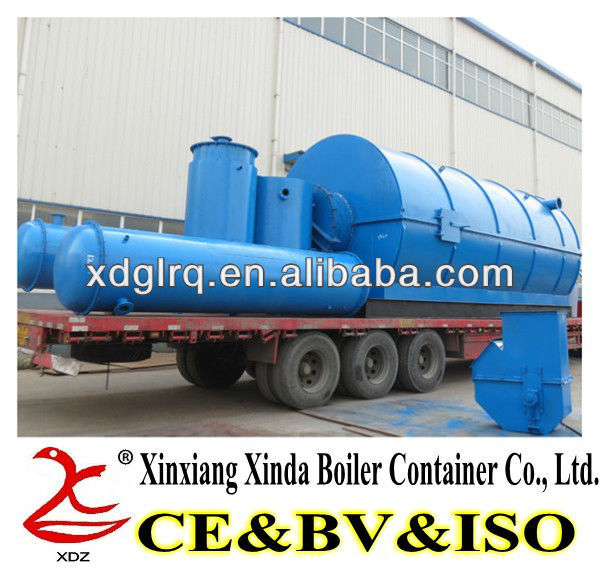 automatically high quality waste tyre recycling plant made in China