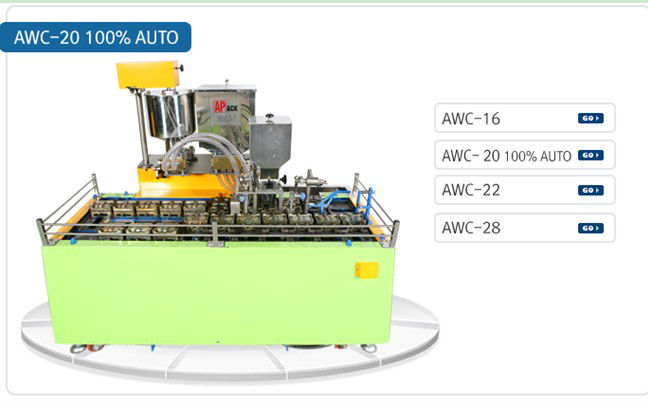 AWC-20-6 100% Auto CAM Drive Easy Operation Walnut Cake Machine