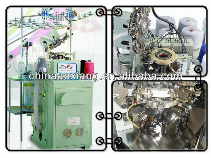 AX-6F full automatic winter Socks Knitting Machine