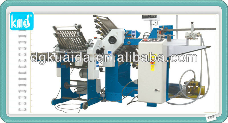 B05 470T 8combs+4combs automatic paper fold machines