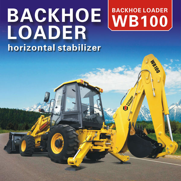 Backhoe Loader-horizontal stabilizer