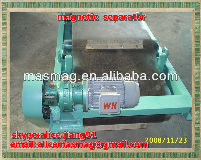 Baiyun RCYC Crossbelt Magnetic Separator for Magnetite Iron Ore