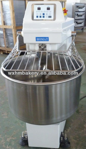 bakery silvery double speed spiral mixer