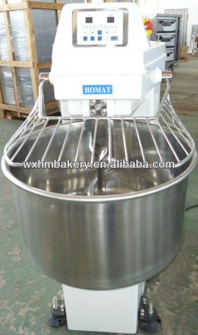 bakery silvery double speed spiral mixer China