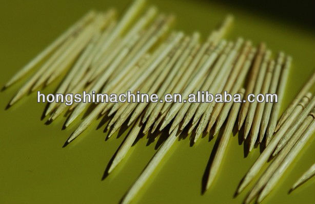 Bamboo toothpick machine production line