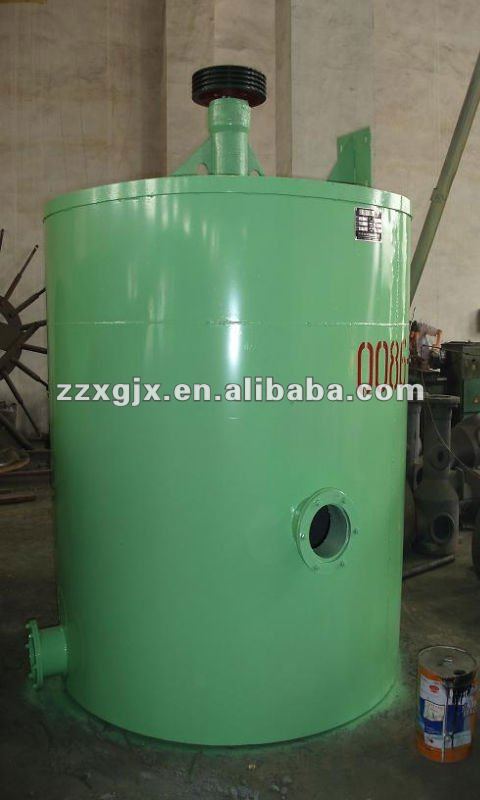 Barrel shape Mining mixer agitation leaching tank