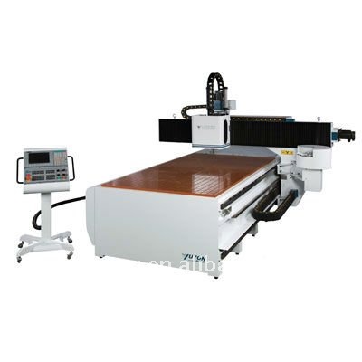 Basic CNC wood door ATC engraving and carving router 3 spindle machine