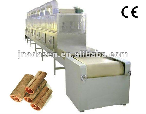 Bay leaf/myrcia/condiment/spice microwave dryer and sterilizer--industrial belt type microwave machine