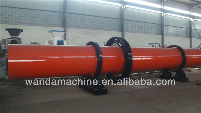 Be reliable working 1500*12000 pellets and sawdust cylinder dryer