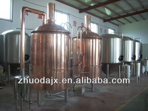 beer brewery equipment tank in delivery