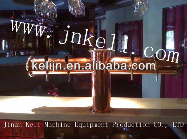 Beer dispenser for hotel or pub, draft beer dispenser