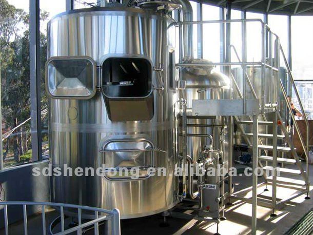 Beer Equipment shendong 2000l stainless steel beer equipment,beer brewing, beer brewery