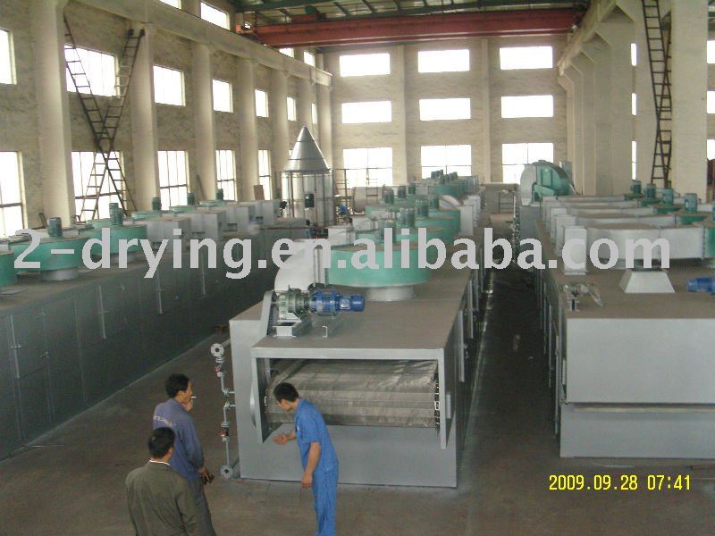 Belt drying machine