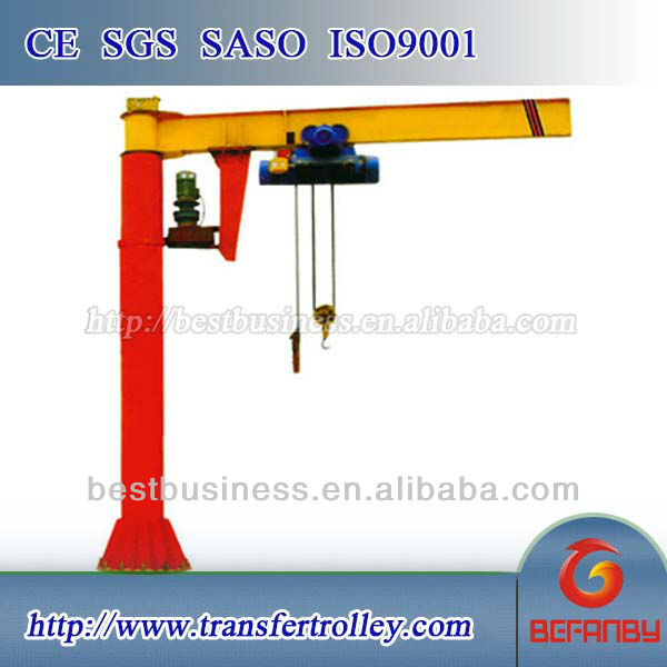 Best Promotion And Best Quality 2013 And Popular Workshop Swing 1 Ton,2 Ton,3 Ton,5 Ton,10 Ton Jib Crane With Good Design