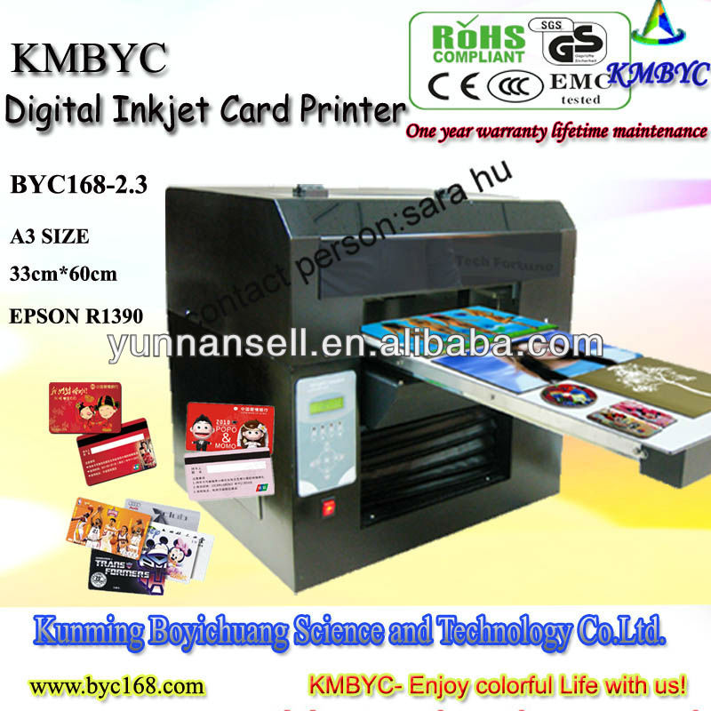 Best quality digital plastic id card printer