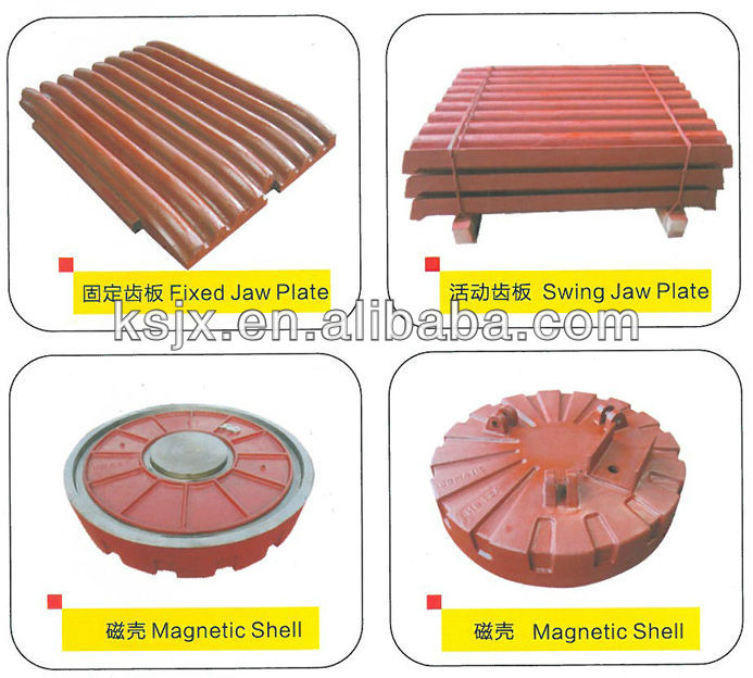 Best quality jaw crusher plate,jaw plate for stone crusher