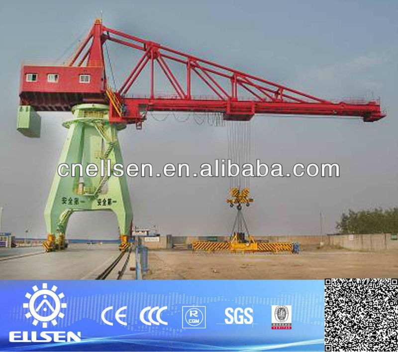 Best quality multifunctional portal crane with grab/hook