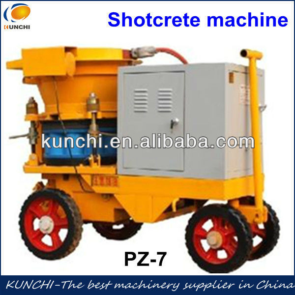 Best quality PZ-7 explosion-proof shotcrete machine