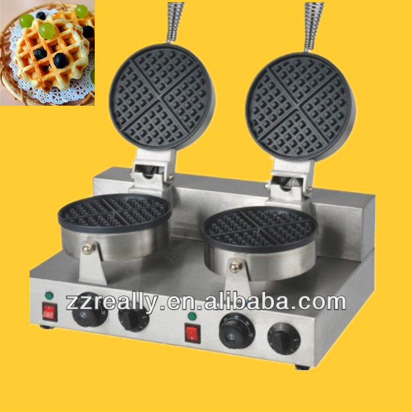 best sale 1 plate and 2plates waffle baker with CE