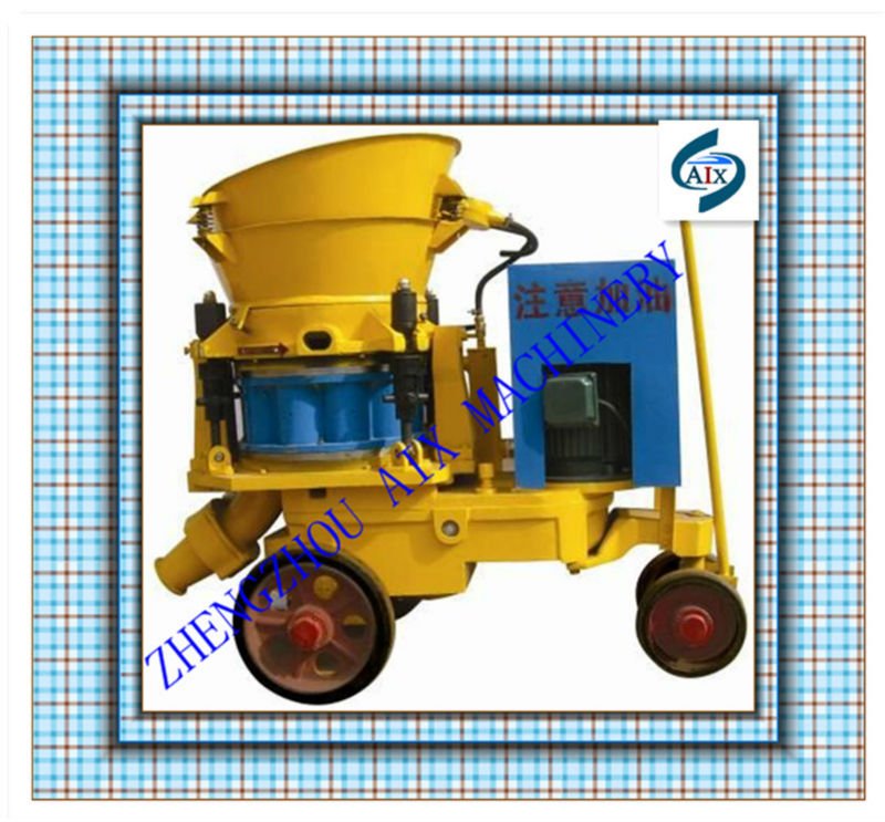 best service 5m3/h dry shotcrete machine