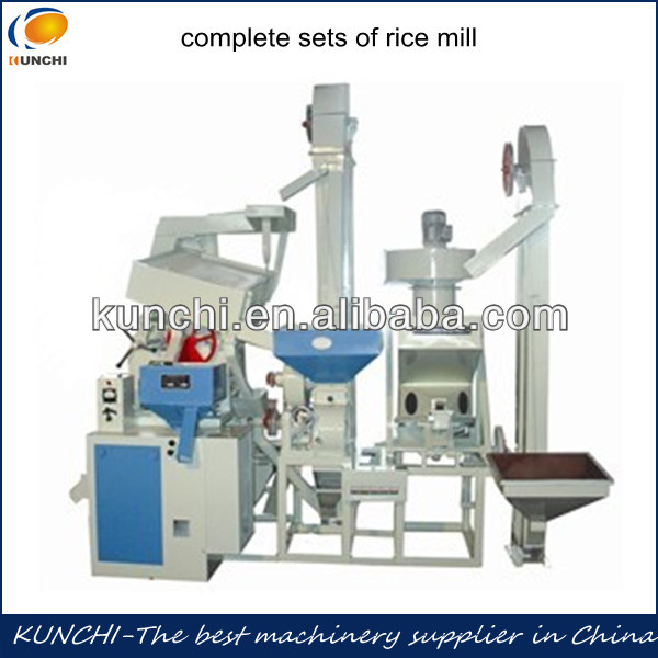 Best sold automatic complete sets of rice husker/ rice milling machine/ paddy huller/pounder with high capacities