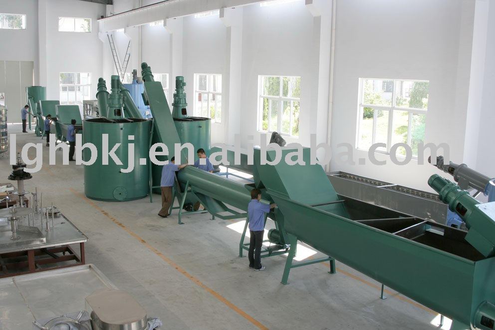 beverage bottle recycling equipment
