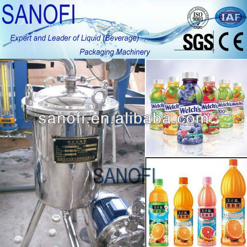 beverage/milk/hot tea Syrup filter for beverage line