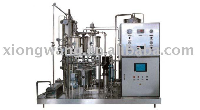 beverage mixing plant