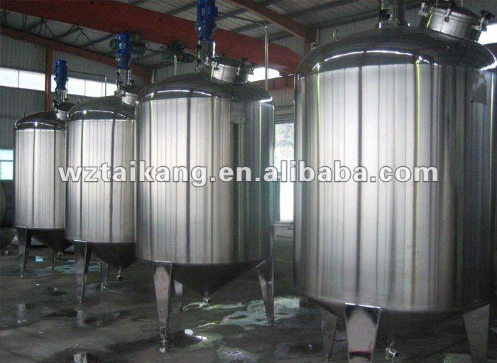 beverage mixing tanks with agitators