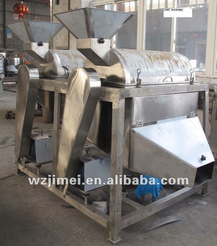 Big capacity Fruit And Vegetable Pulper/Pulping Machine / turbo refiners