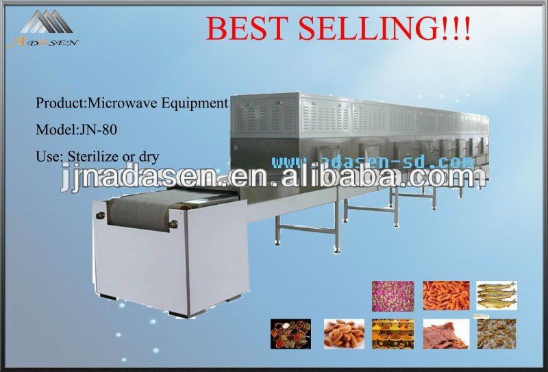 big capacity garlic slices spice dryer/sterilizer---microwave dryer/sterilizer