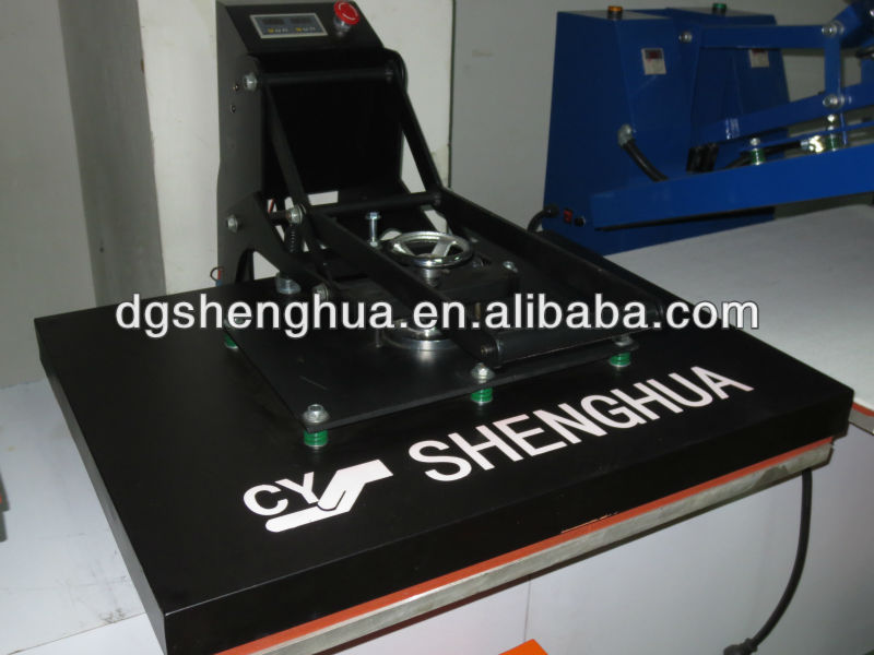 Big size manual heat transfer printing machine 24"*32"