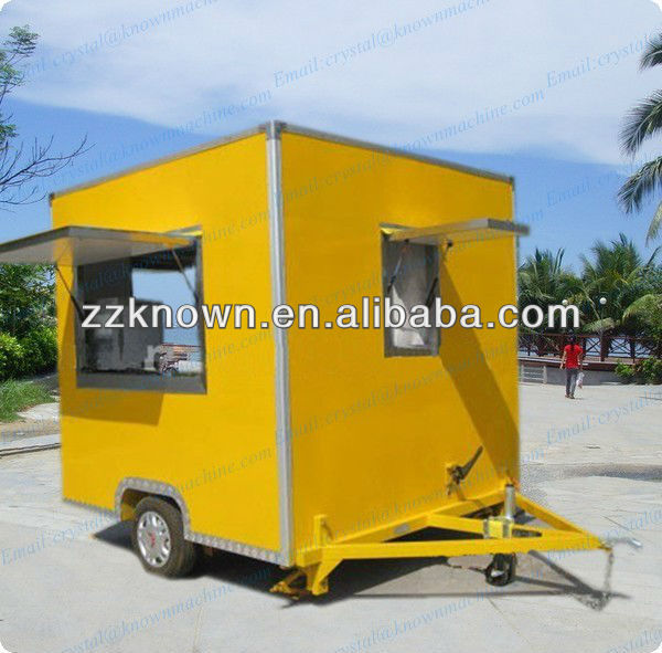 big wheels big windows electric mobile food cart