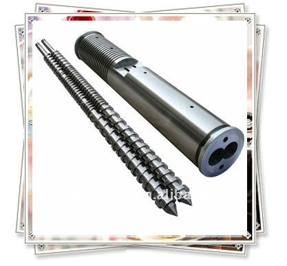 Bimetallic screw and barrel