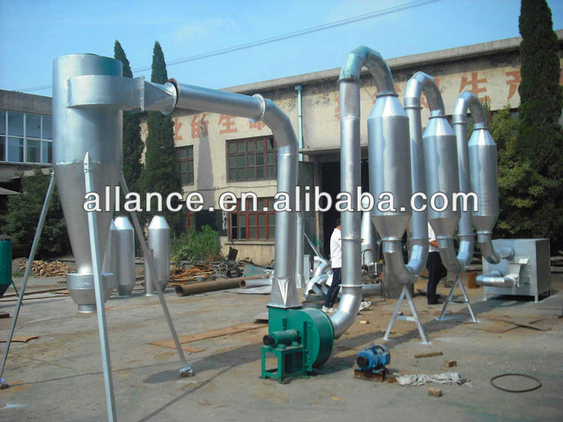 biomass dust dryer machine drying by hot air