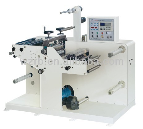 blank label cutting and rewinder machine