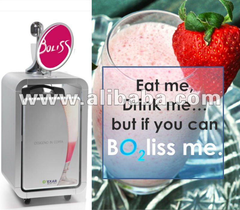 BOLISS system oxygen cocktail machine