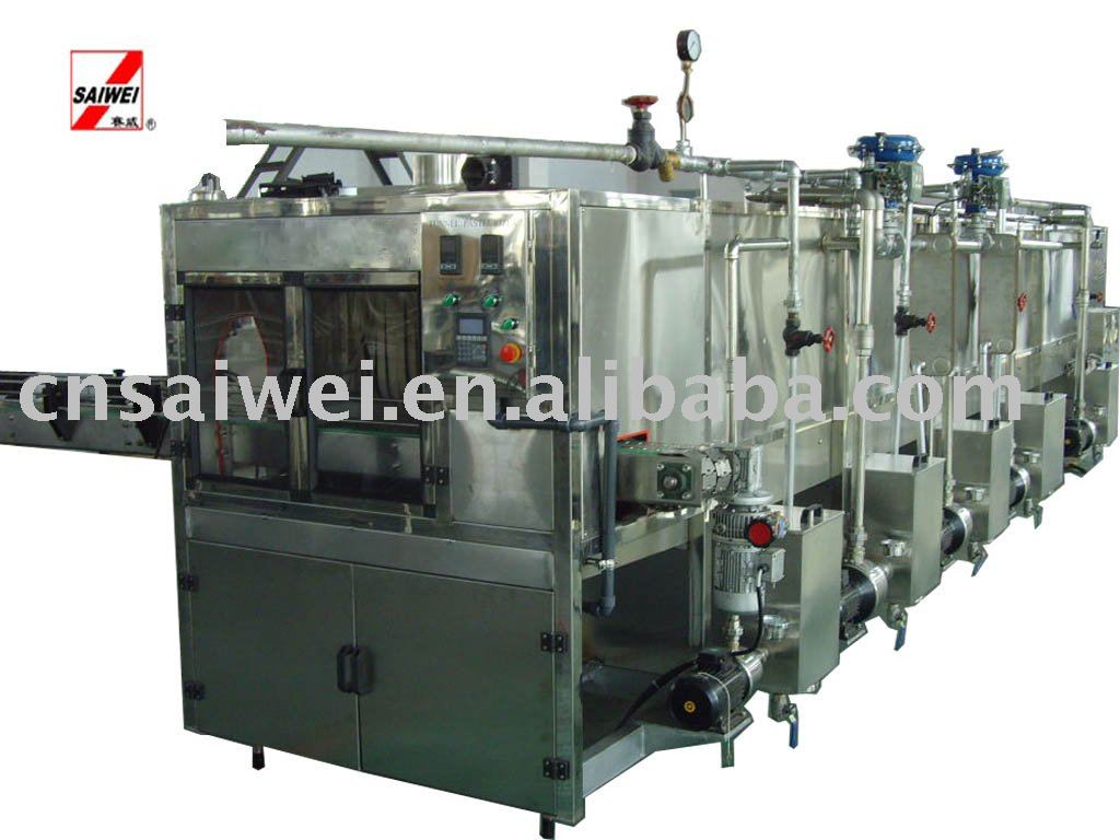 bottle spray cooling machine/tunnel