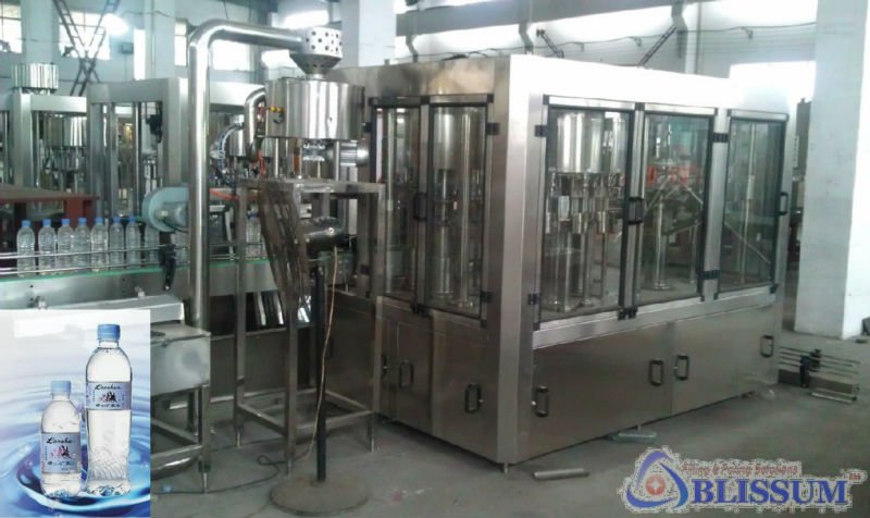Bottle water 3-in-1 production monobloc