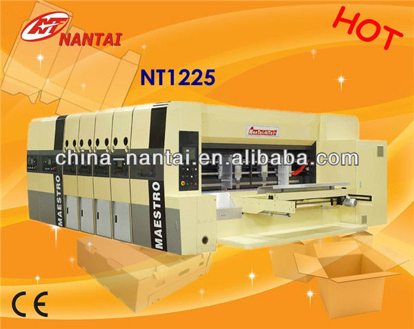 Bottom Vacuum Suction High-speed Flexo Printing Slotting Diecutting Machine