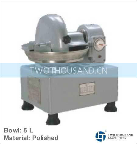 Bowl Chopper - 5 Liters, CE, Polished Body, TQ-5A