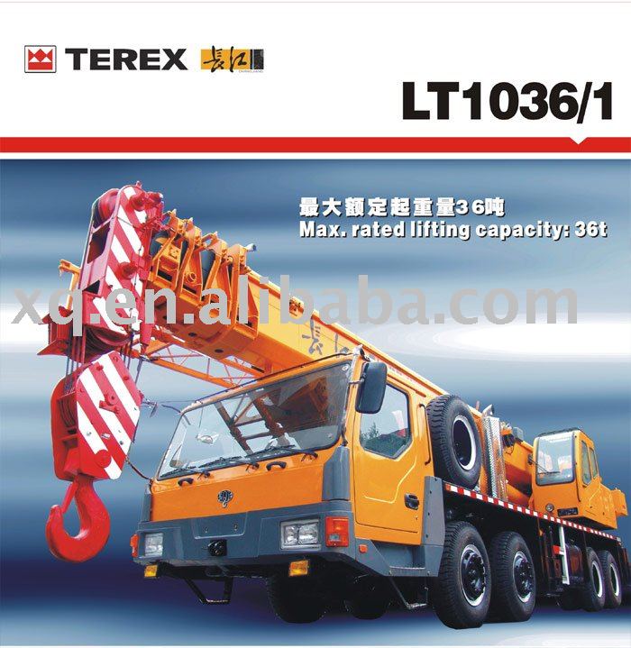 brand new Terex changjiang truck crane LT1036/1 Terex changjiang LT1036/1