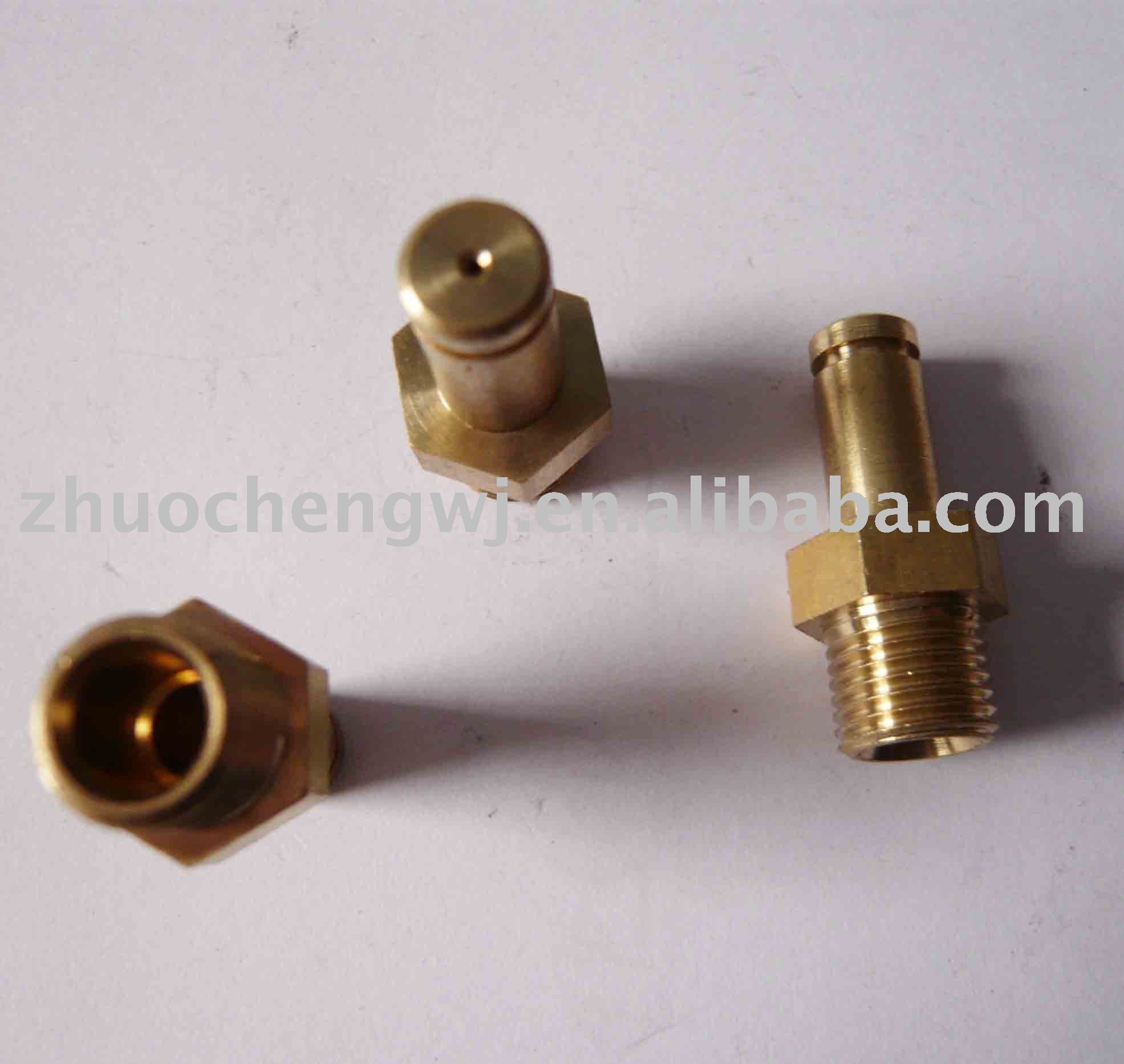 brass threaded nipple